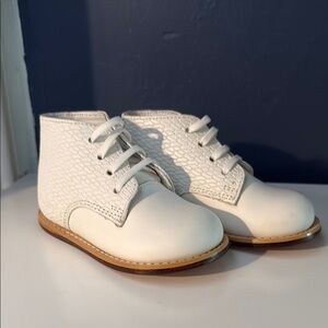 Classic White Kids Shoes